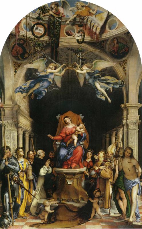 Lorenzo Lotto Martinengo Altarpiece France oil painting art